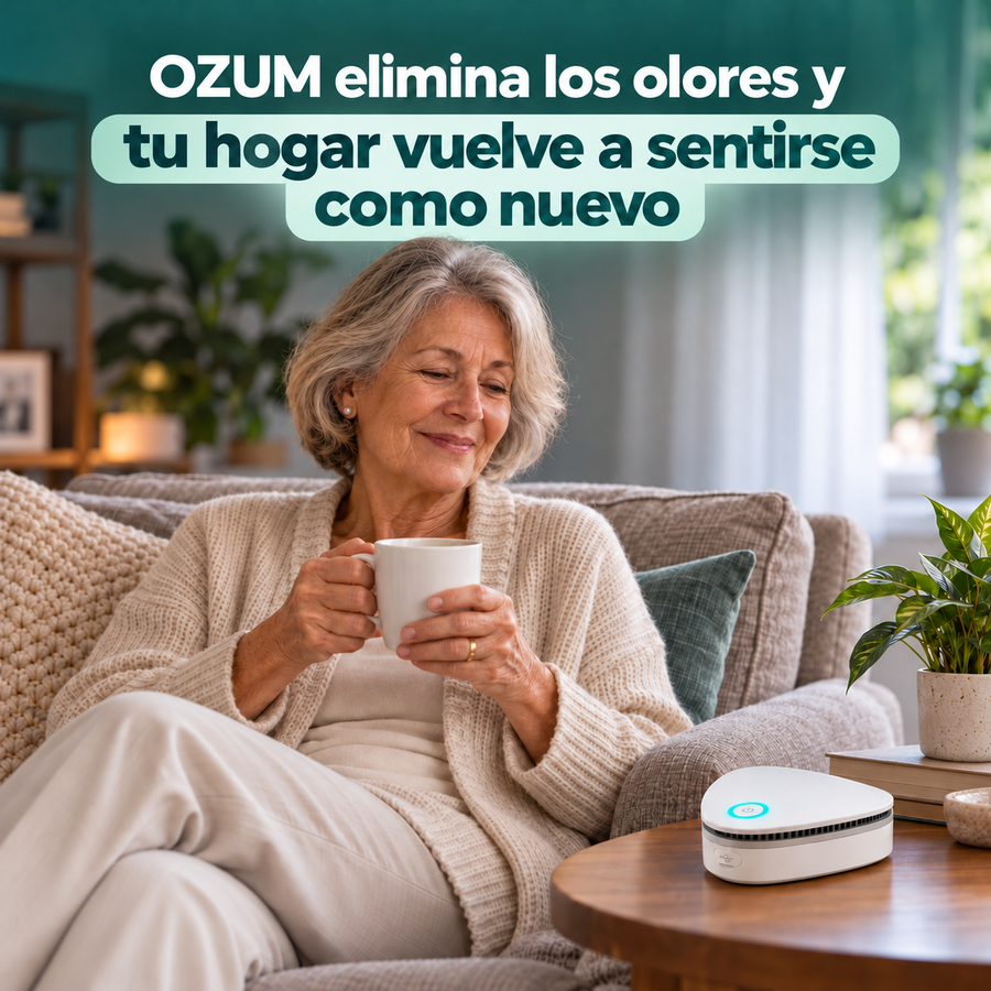 OZUM en un living acogedor y fresco