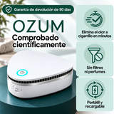 OZUM: producto y beneficios del tratamiento del olor a cigarrillo.